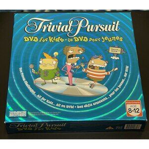 Trivial Pursuit DVD for Kids Board Game Ages 8-12 2006 NEW unused Open Box